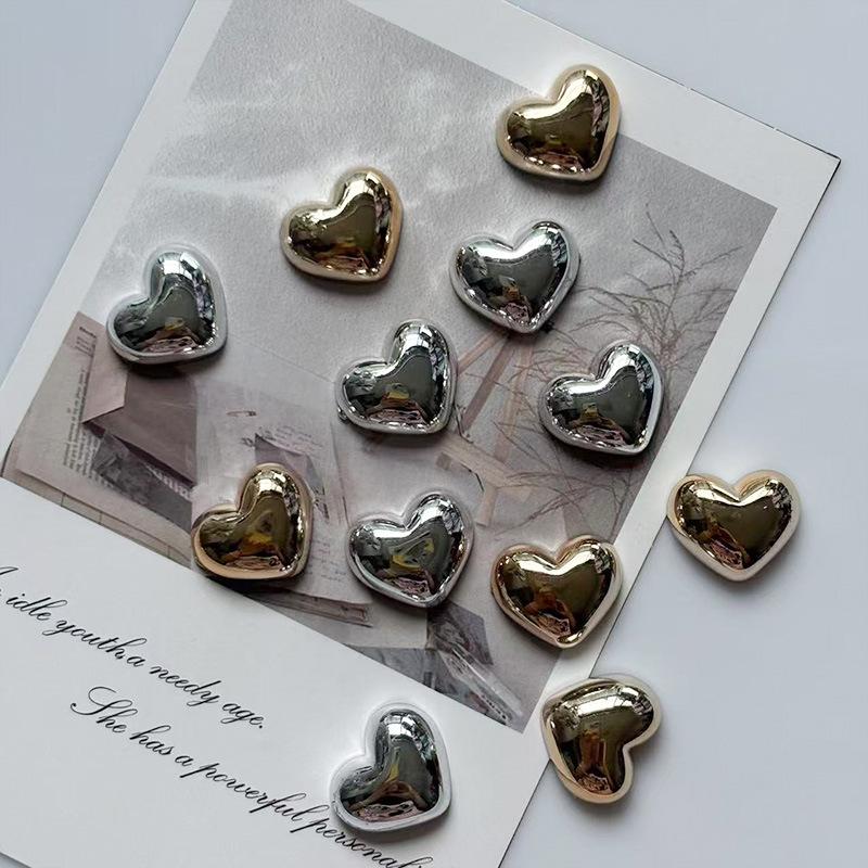 3D Heart Shaped DIY Refrigerator Magnets 12 Pieces Set Metallic Finish Decorative Fridge Magnets for Home Office School Use One Size
3D Heart Shaped DIY Refrigerator Magnets 12 Pieces Set Metallic Finish Decorative Fridge Magnets for Home Office School Use One Size