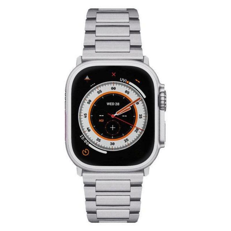 Ремінець для годинника Металевий ремінець із титанового сплаву для Apple Watch Ultra 49 мм 8 7 45 мм 41 мм браслет Браслет iWatch 6 5 4 SE 40 м 44 мм 38 мм 42 мм ремінець 42 44 45 49mm
Ремінець для годинника Металевий ремінець із титанового сплаву для Apple Watch Ultra 49 мм 8 7 45 мм 41 мм браслет Браслет iWatch 6 5 4 SE 40 м 44 мм 38 мм 42 мм ремінець 42 44 45 49mm