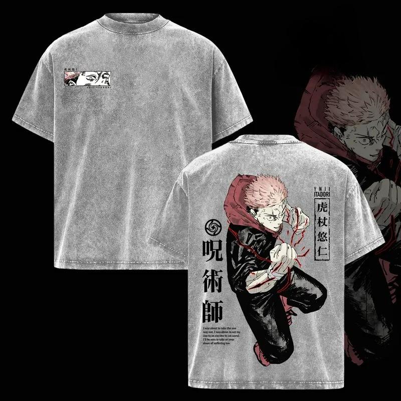Аніме Jujutsu Kaisen Ітадорі Юдзі Графічна футболка Чоловіча з коротким рукавом Одяг Повсякденна бавовняна футболка Прана футболка Топи Harajuku L сірий колір
Аніме Jujutsu Kaisen Ітадорі Юдзі Графічна футболка Чоловіча з коротким рукавом Одяг Повсякденна бавовняна футболка Прана футболка Топи Harajuku L сірий колір