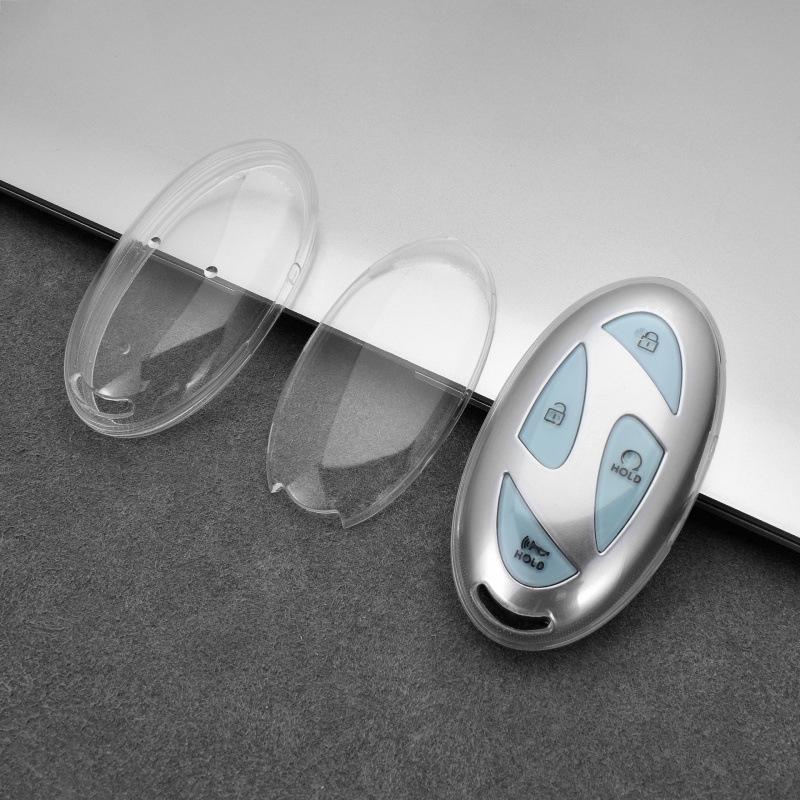 Transparent TPU Key Case for Modern Ioniq 6 & Grandeur GN7 - Full Coverage Protect Hyundai Ioniq 6 Key Case
Transparent TPU Key Case for Modern Ioniq 6 & Grandeur GN7 - Full Coverage Protect Hyundai Ioniq 6 Key Case