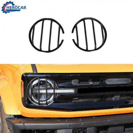 2pcs Car Front Headlight Trim Guard Decor Accessories For ford Bronco +Black
2pcs Car Front Headlight Trim Guard Decor Accessories For ford Bronco +Black