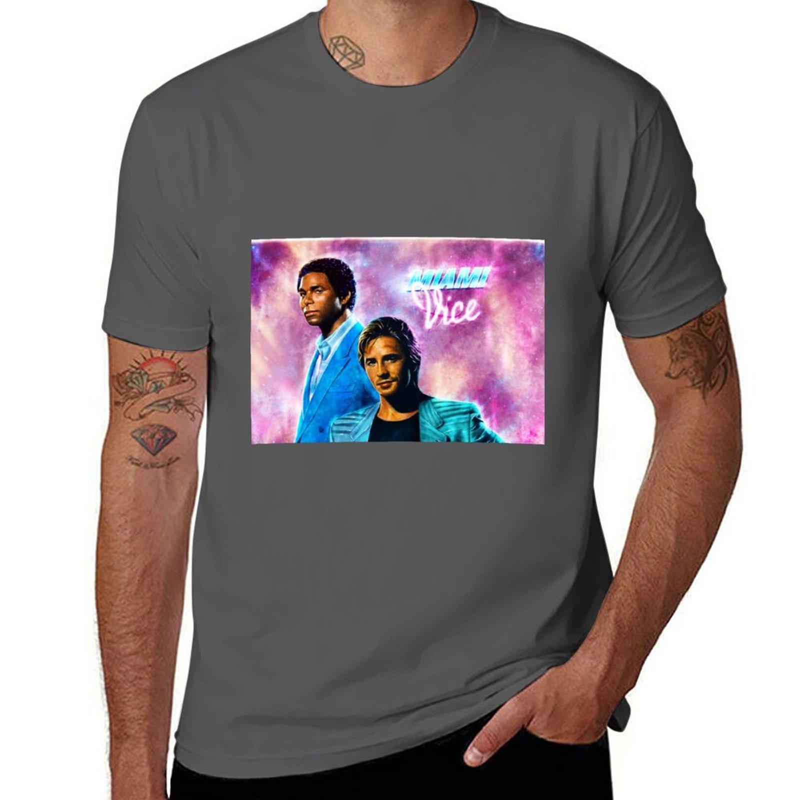 MIami Vice Crockett and Tubbs TShirt Big and Tall Loose Fit TShirt 4XL
MIami Vice Crockett and Tubbs TShirt Big and Tall Loose Fit TShirt 4XL