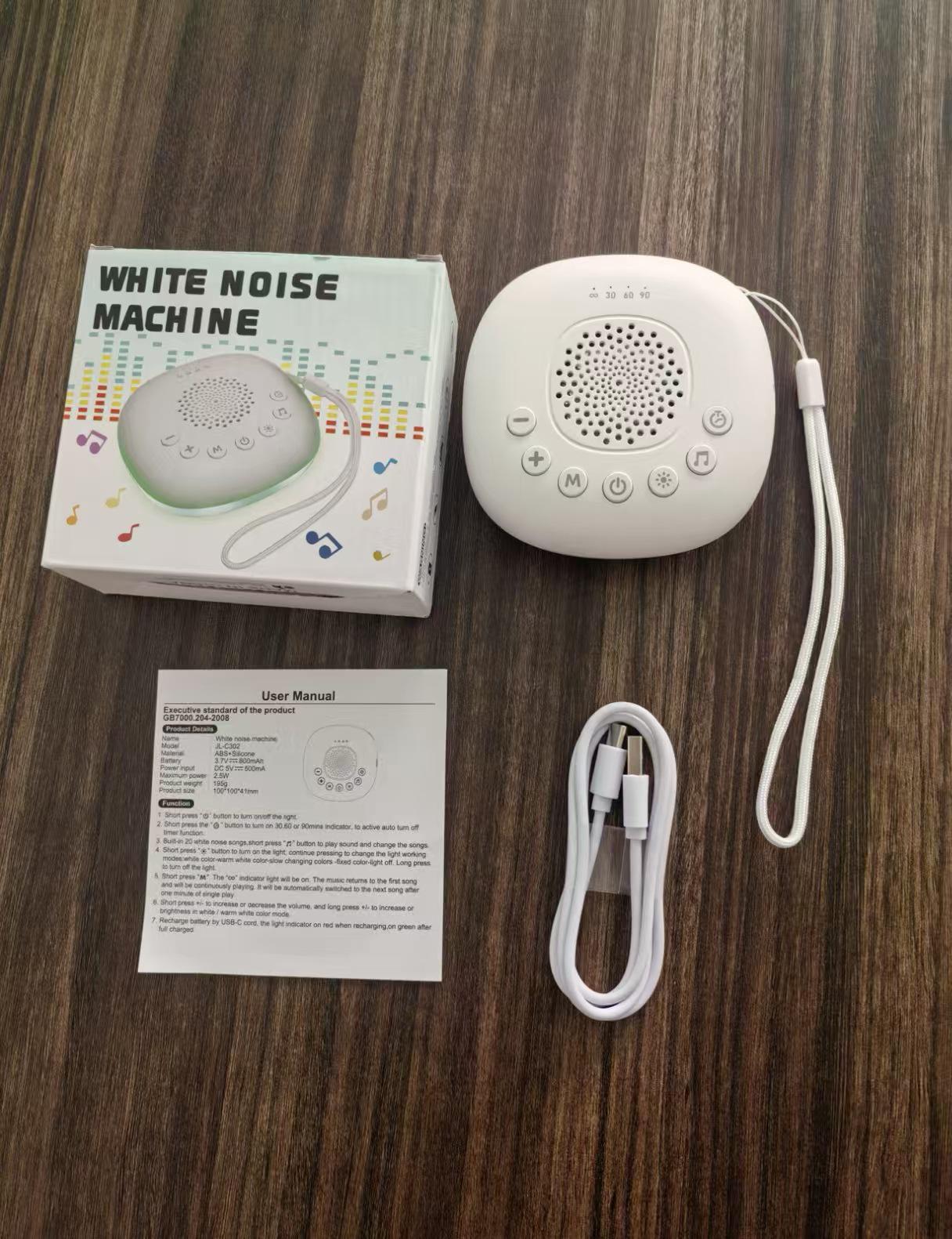White Noise Sleep Light with Soothing Sounds & Decompression Pacifier 800mAh 20 Songs
White Noise Sleep Light with Soothing Sounds & Decompression Pacifier 800mAh 20 Songs