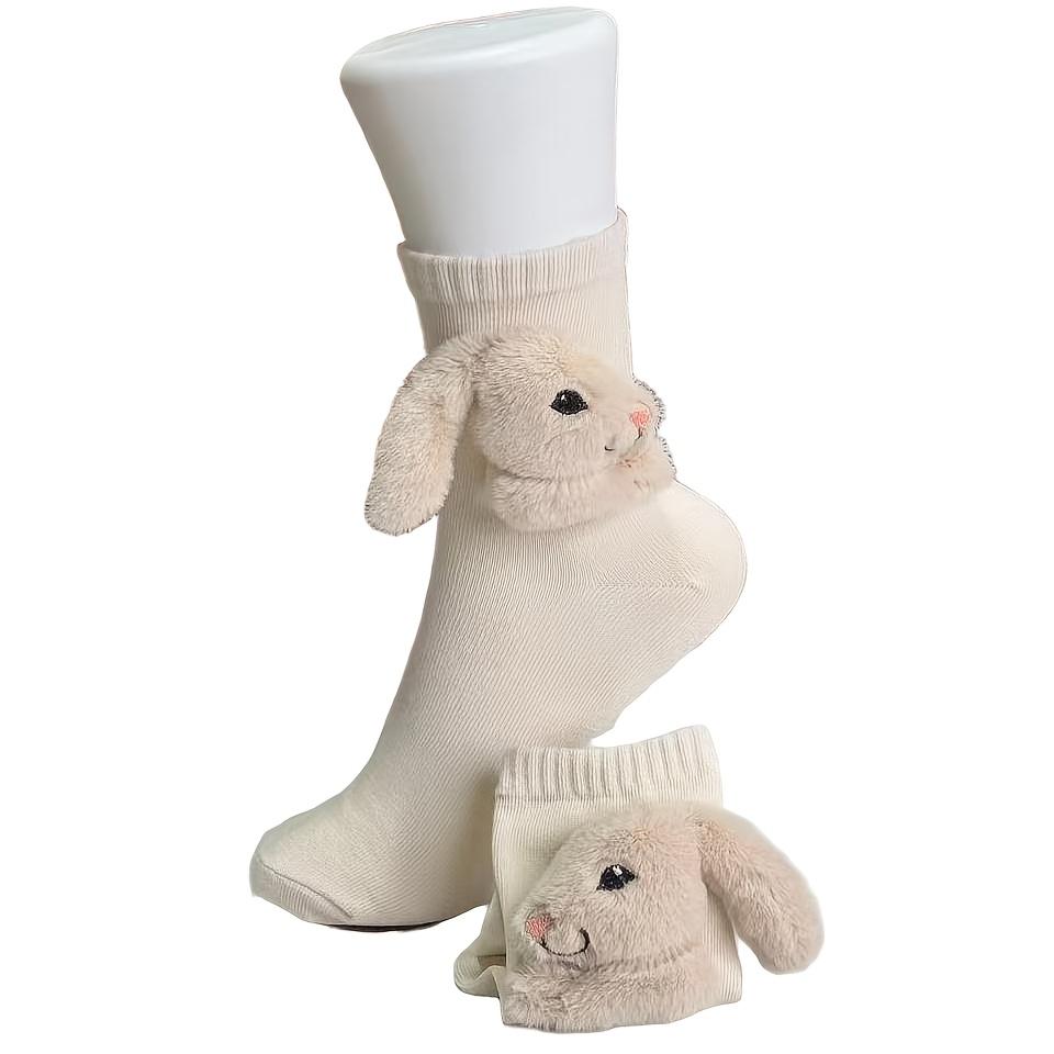 3D Plush Bunny Socks | Cute Animal Slipper Socks for Women, Novelty Easter Gifts, Cozy Slouchy Socks for Home, Cartoon Pattern One Size
3D Plush Bunny Socks | Cute Animal Slipper Socks for Women, Novelty Easter Gifts, Cozy Slouchy Socks for Home, Cartoon Pattern One Size