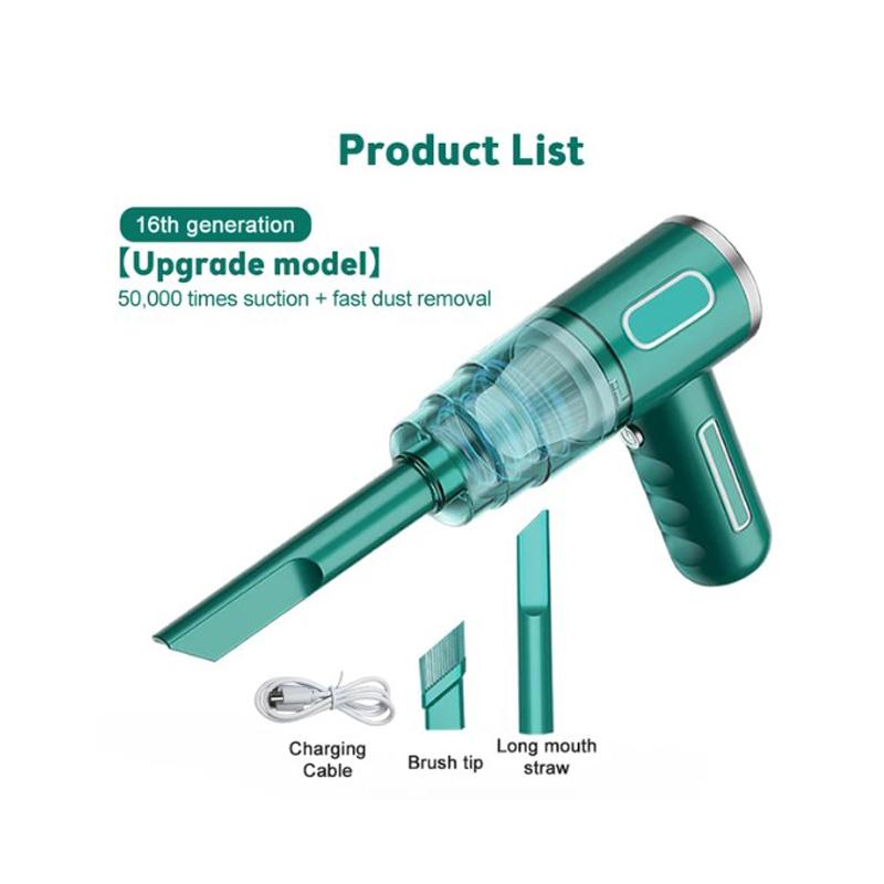 Автомобильный пылесос 80000 Па с беспроводной зарядкой, сжатый воздуходув 2 в 1, ручной пылесос высокой мощности для домашнего офиса
Автомобильный пылесос 80000 Па с беспроводной зарядкой, сжатый воздуходув 2 в 1, ручной пылесос высокой мощности для домашнего офиса