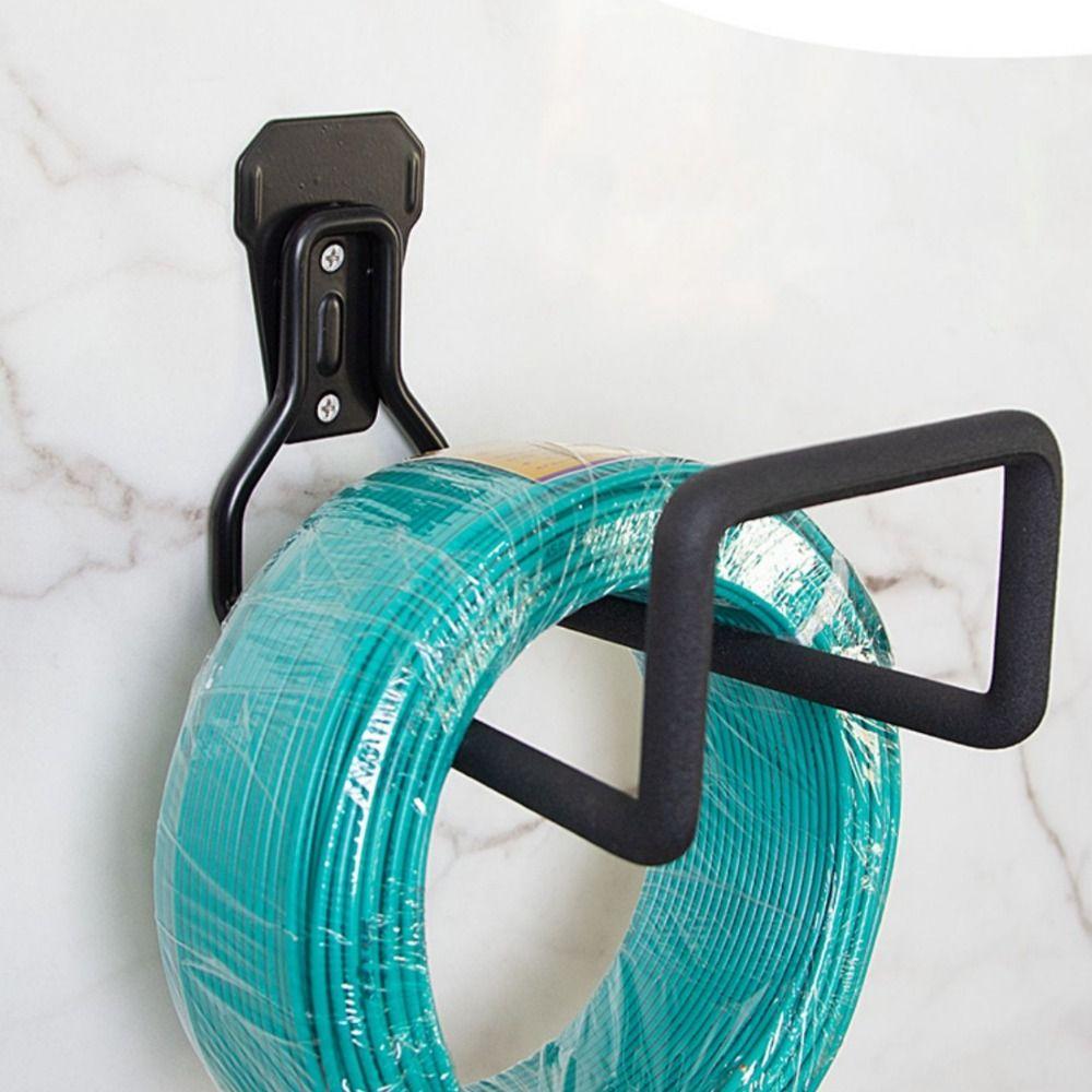 Black Water Hose Storage Rack Iron Pipe Reel Rack Metal Hose Holder for Air Hydraulic Hose чорний
Black Water Hose Storage Rack Iron Pipe Reel Rack Metal Hose Holder for Air Hydraulic Hose чорний