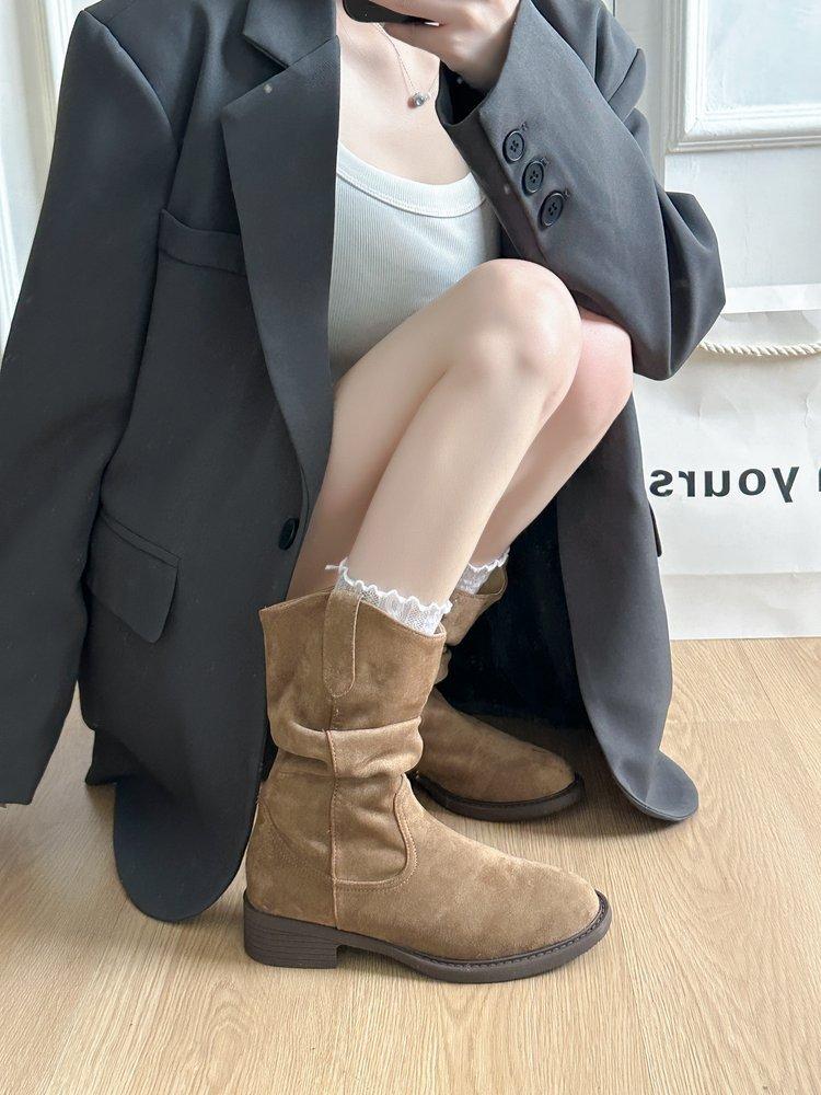 Версия из мягкой кожи~ ретро западные ботинки на меху женские с V-образным вырезом на толстом каблуке тонкие полусапоги рыцарские сапоги с внутренней высотой на танкетке ботинки Мартин 40 хаки
Версия из мягкой кожи~ ретро западные ботинки на меху женские с V-образным вырезом на толстом каблуке тонкие полусапоги рыцарские сапоги с внутренней высотой на танкетке ботинки Мартин 40 хаки