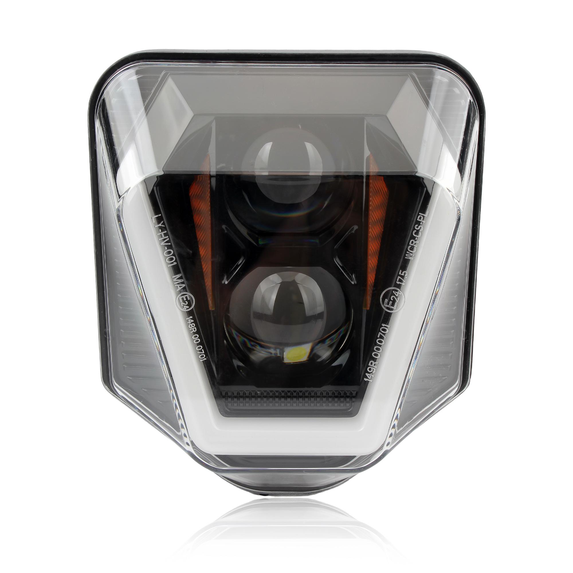 E-Mark For Husqvarna TE FE TC FC FE501S 450 350 250I 701 E24 Motorcycle LED Headlight High Low Beam Supermotor Dirt Bike білий
E-Mark For Husqvarna TE FE TC FC FE501S 450 350 250I 701 E24 Motorcycle LED Headlight High Low Beam Supermotor Dirt Bike білий