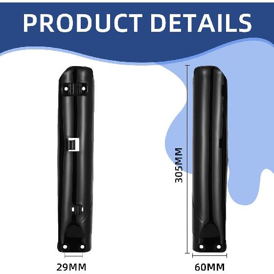 Front Fork Guard Cover for Surron Ultra Bee,PP Plastic Shock Absorber Protector Boot with 6 Pcs Bolts for Sur Ron Ultra Bee
Front Fork Guard Cover for Surron Ultra Bee,PP Plastic Shock Absorber Protector Boot with 6 Pcs Bolts for Sur Ron Ultra Bee