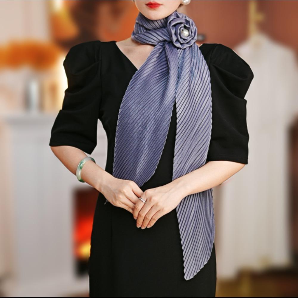 Квітковий шифоновий шарф Елегантний шийну хустку Стильний квітковий шарф Жіноча хустка G
Квітковий шифоновий шарф Елегантний шийну хустку Стильний квітковий шарф Жіноча хустка G