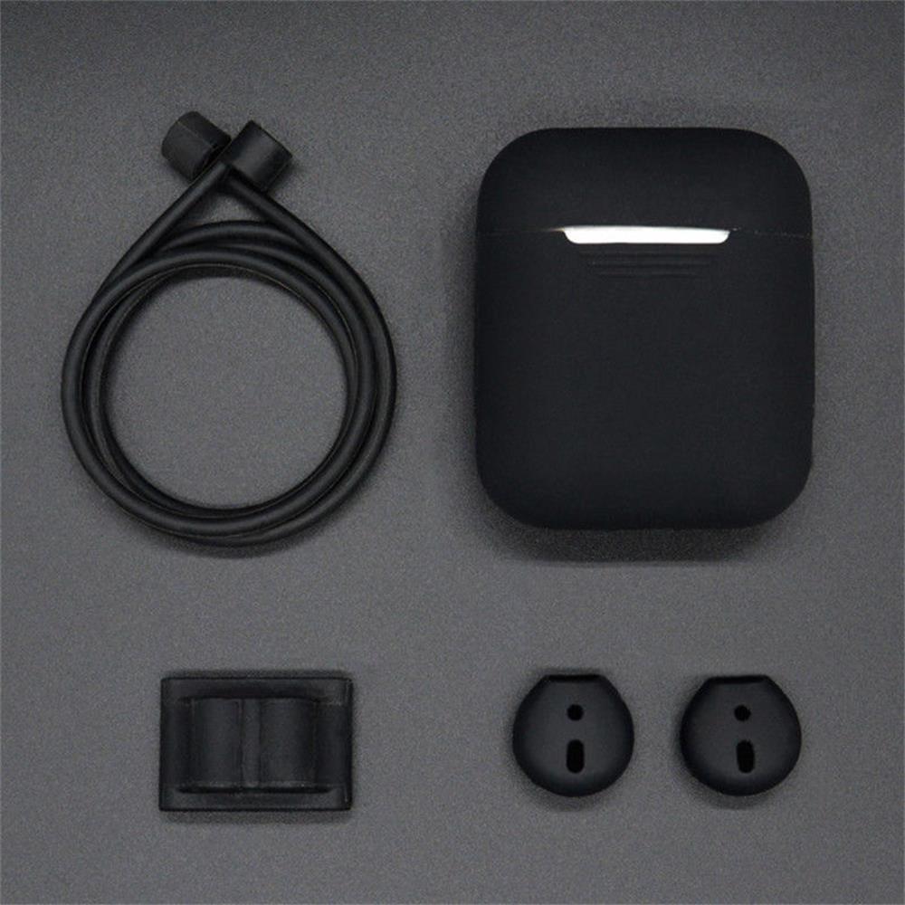 Ramidos для аксессуаров Apple AirPods Силиконовый чехол + анти-потерянный ремешок + крючок для ушей
Ramidos для аксессуаров Apple AirPods Силиконовый чехол + анти-потерянный ремешок + крючок для ушей