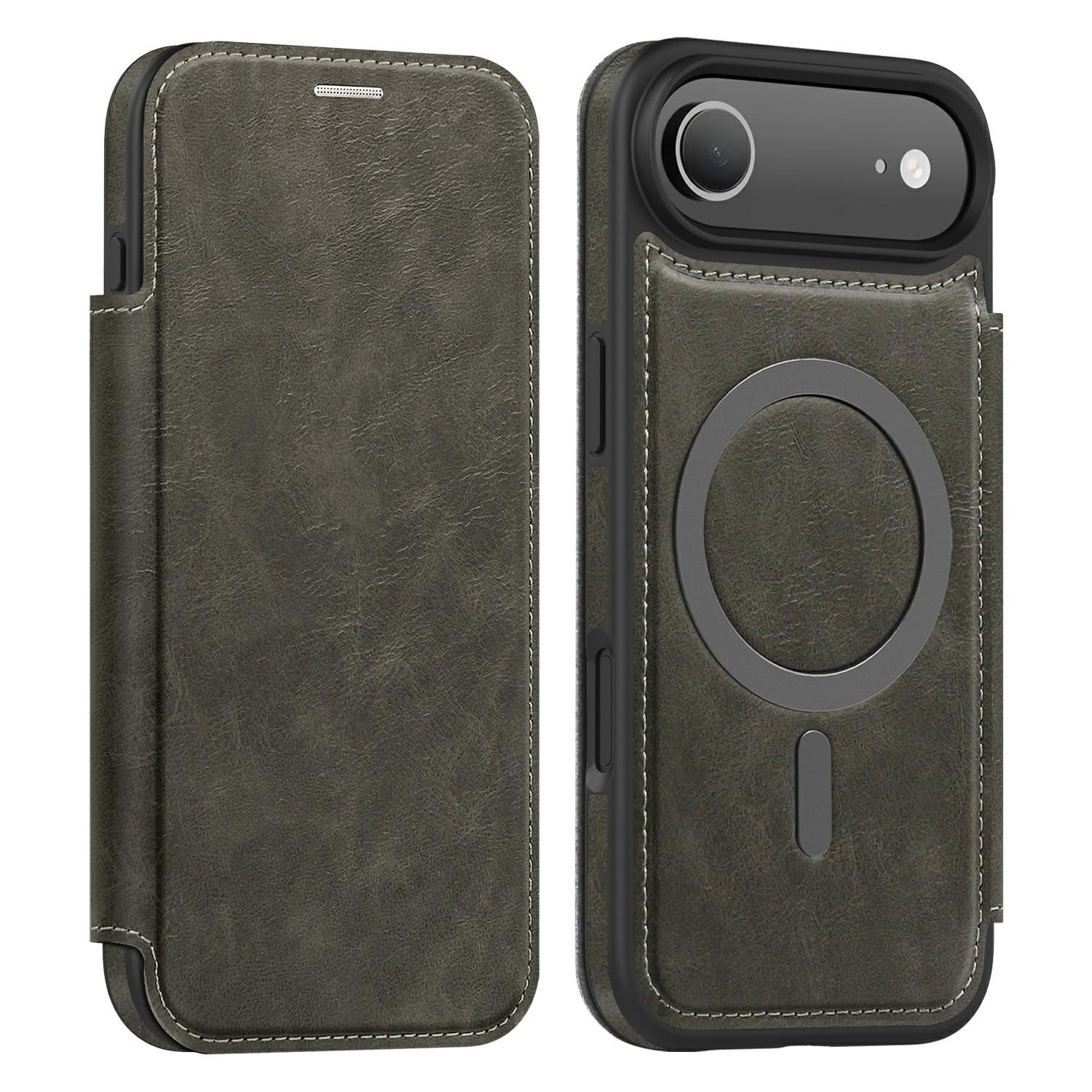 For iPhone Air Case Compatible with MagSafe RFID Blocking Card Holder Leather Phone Cover
For iPhone Air Case Compatible with MagSafe RFID Blocking Card Holder Leather Phone Cover