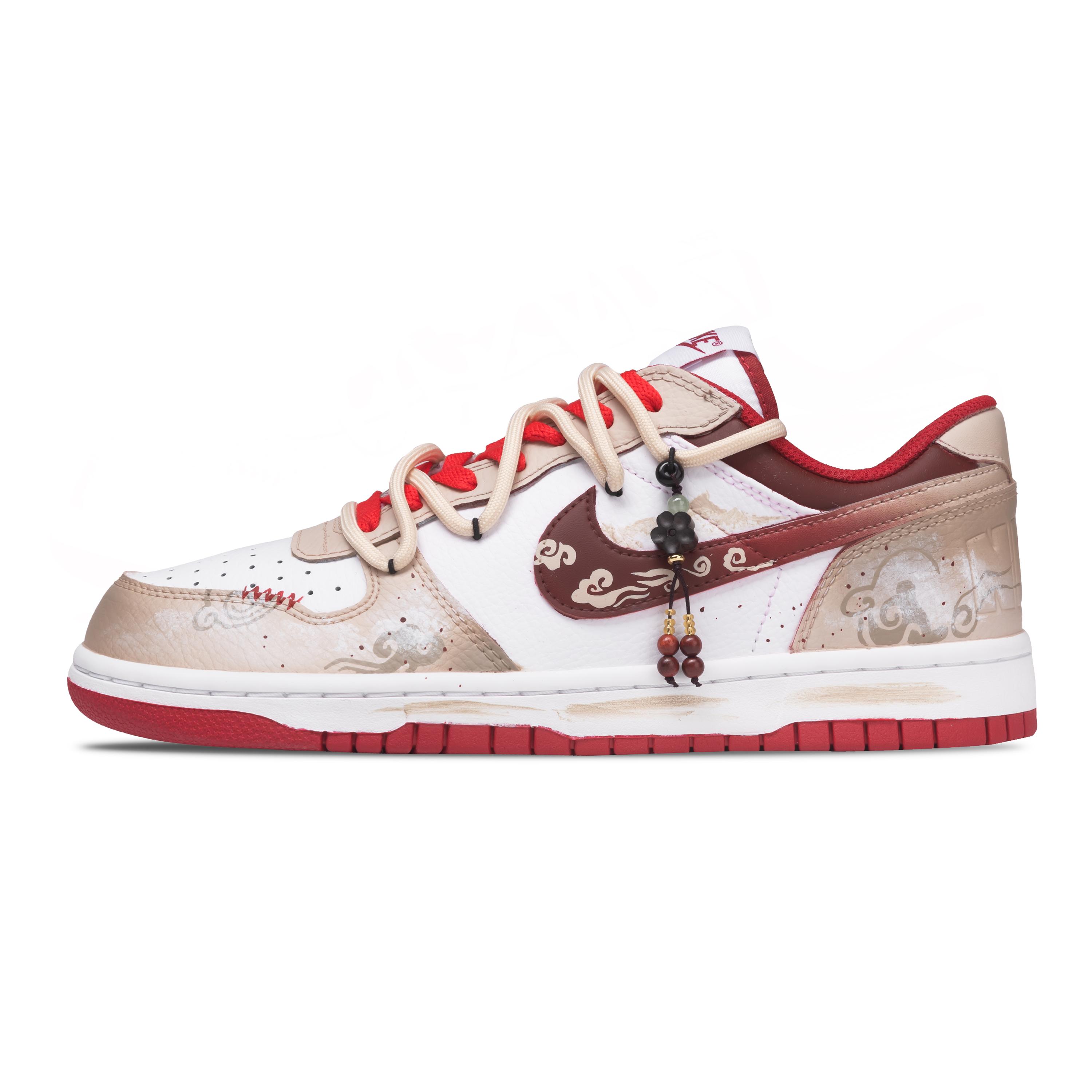 Nike Big Auspicious Clouds Greetings Abrasion Resistant Breathable Low top Skateboard Shoes Men s Beige White Red 355152-150(Team1732-) 45
Nike Big Auspicious Clouds Greetings Abrasion Resistant Breathable Low top Skateboard Shoes Men s Beige White Red 355152-150(Team1732-) 45