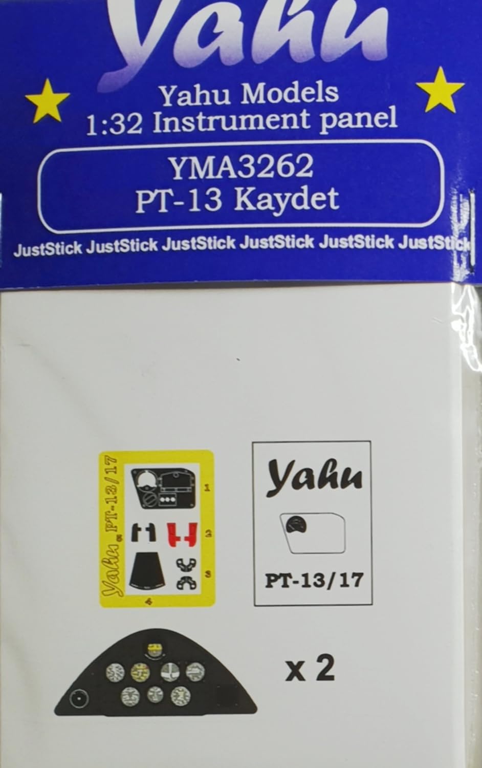 Yahoo Model Stearman Kadet Colored Instrument Panel Plastic Model Parts YMA3262 1/32 PT-13 (for Roden)
Yahoo Model Stearman Kadet Colored Instrument Panel Plastic Model Parts YMA3262 1/32 PT-13 (for Roden)