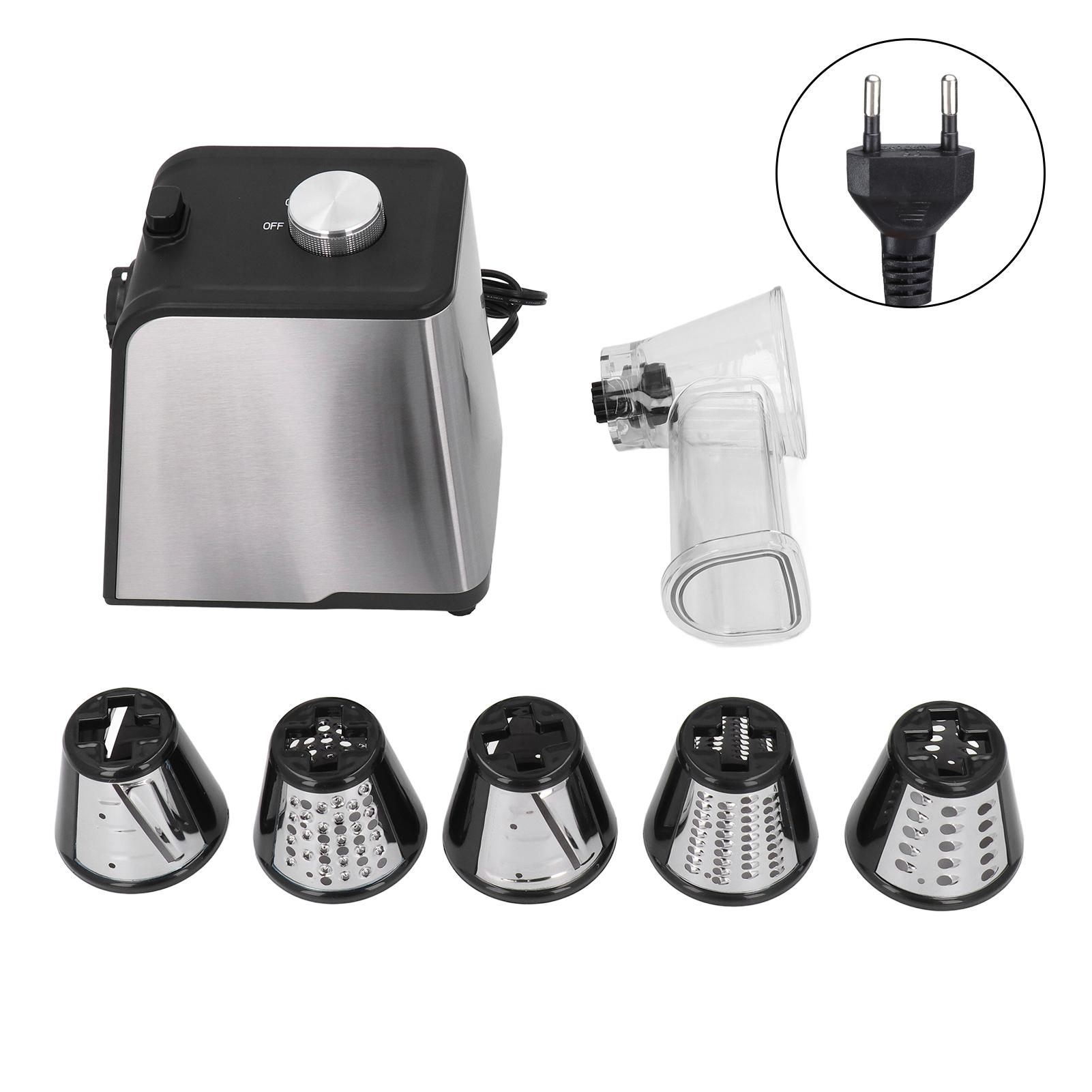 5 In 1 Electric Vegetable Cutter 250 W High Power One Touch Control Rotary Electric Shredder with L
5 In 1 Electric Vegetable Cutter 250 W High Power One Touch Control Rotary Electric Shredder with L
