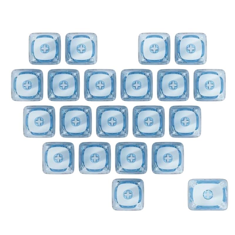 21Pcs PC Blank DIY Heart Keycap Mechanical Keyboards 1U 1.25U MOA Profile No Print Keycap Set for MX Switches синий
21Pcs PC Blank DIY Heart Keycap Mechanical Keyboards 1U 1.25U MOA Profile No Print Keycap Set for MX Switches синий