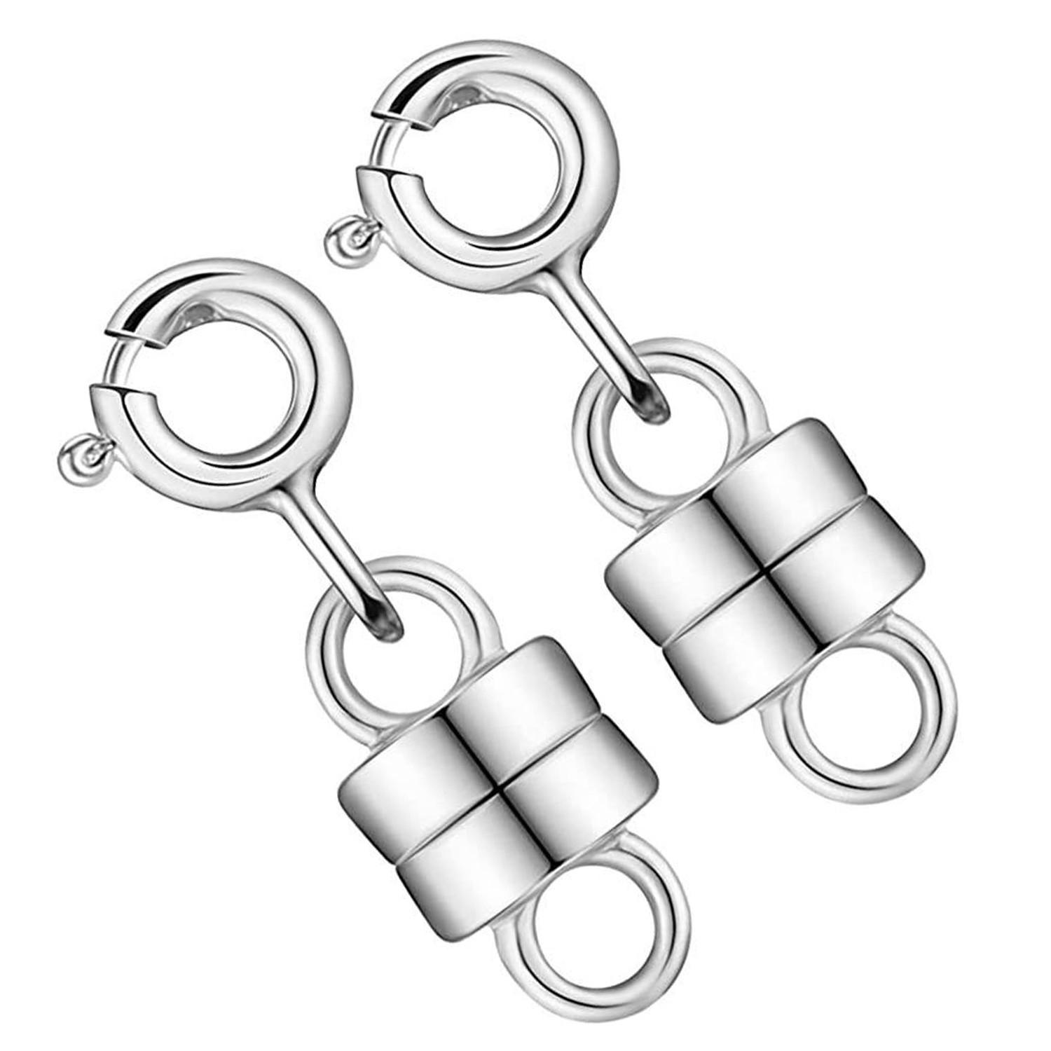 Преобразователь магнитной застежки из стерлингового серебра/золота 4,5 мм для ювелирных изделий и ожерелья One Size серебряный
Преобразователь магнитной застежки из стерлингового серебра/золота 4,5 мм для ювелирных изделий и ожерелья One Size серебряный