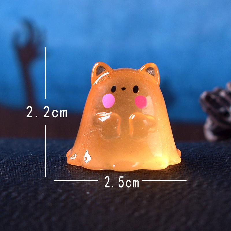 Милый Призрак Животное Светящийся Сад Маленькие Украшения и Аксессуары для Украшения Центральной Консоли Автомобиля Luminous Halloween Bear
Милый Призрак Животное Светящийся Сад Маленькие Украшения и Аксессуары для Украшения Центральной Консоли Автомобиля Luminous Halloween Bear