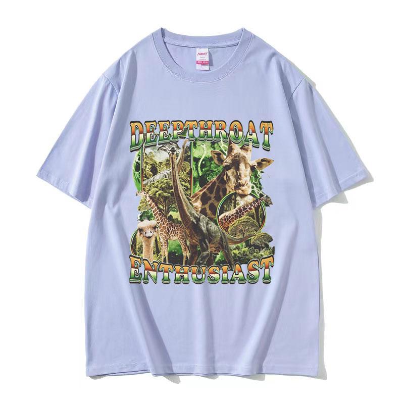 Deepthroat Enthusiast Giraffe Funny Meme T Shirts Men Women Retro High Quality Fashion T-shirt Tops Cotton Tshirt 4XL
Deepthroat Enthusiast Giraffe Funny Meme T Shirts Men Women Retro High Quality Fashion T-shirt Tops Cotton Tshirt 4XL