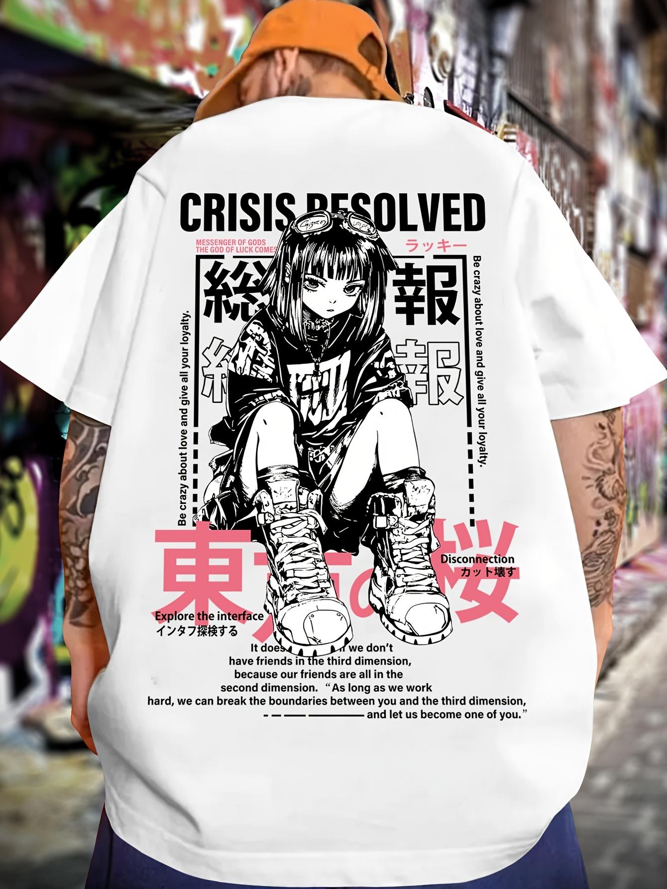 Japanesestyle Cartoon Animation Pattern Mens Tshirt Suitable for Daily Outings in Summer Y2K Highquality Mens Clothing 3XL
Japanesestyle Cartoon Animation Pattern Mens Tshirt Suitable for Daily Outings in Summer Y2K Highquality Mens Clothing 3XL
