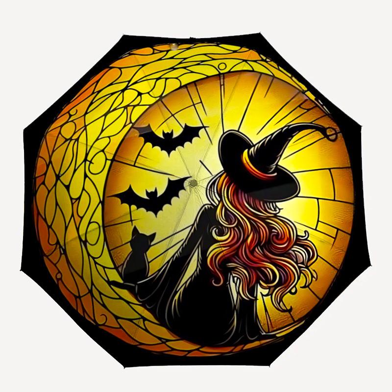 1pc Witch Moon Fashionable Automatic Opening/Closing Folding Umbrella with 8 Bones, Windproof Portable, Daily Use180
1pc Witch Moon Fashionable Automatic Opening/Closing Folding Umbrella with 8 Bones, Windproof Portable, Daily Use180