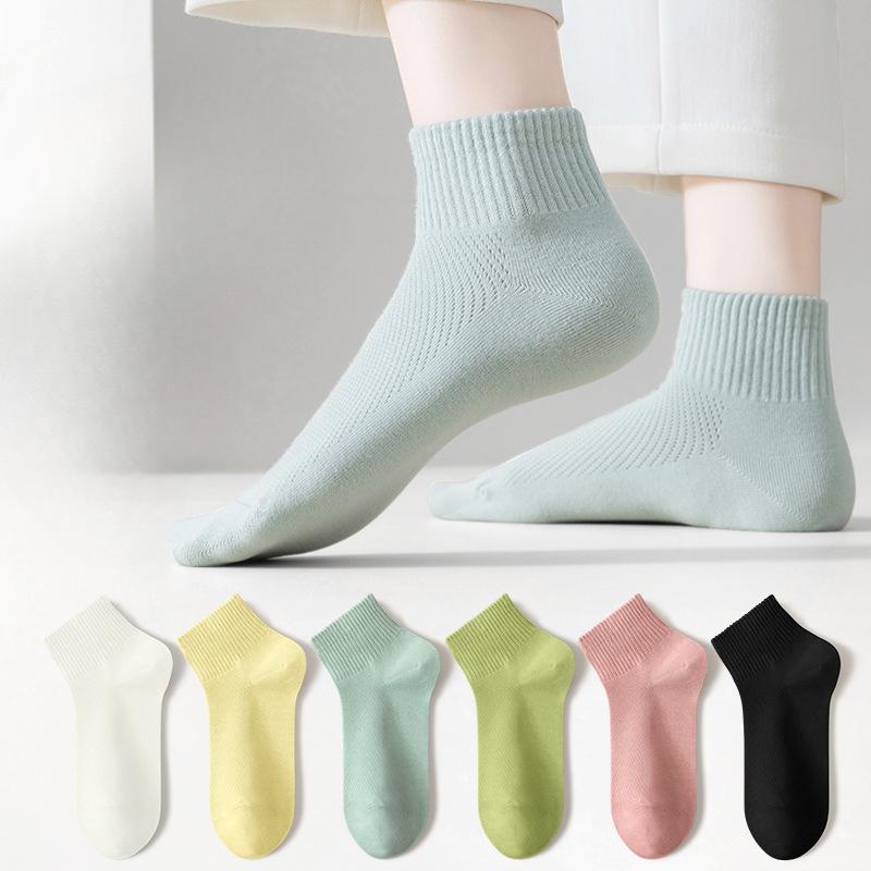 Women s Summer Thin Leisure All Match Pure Color Cotton Breathable Mesh Boneless Tube Socks 1 pair зелений/сірий
Women s Summer Thin Leisure All Match Pure Color Cotton Breathable Mesh Boneless Tube Socks 1 pair зелений/сірий