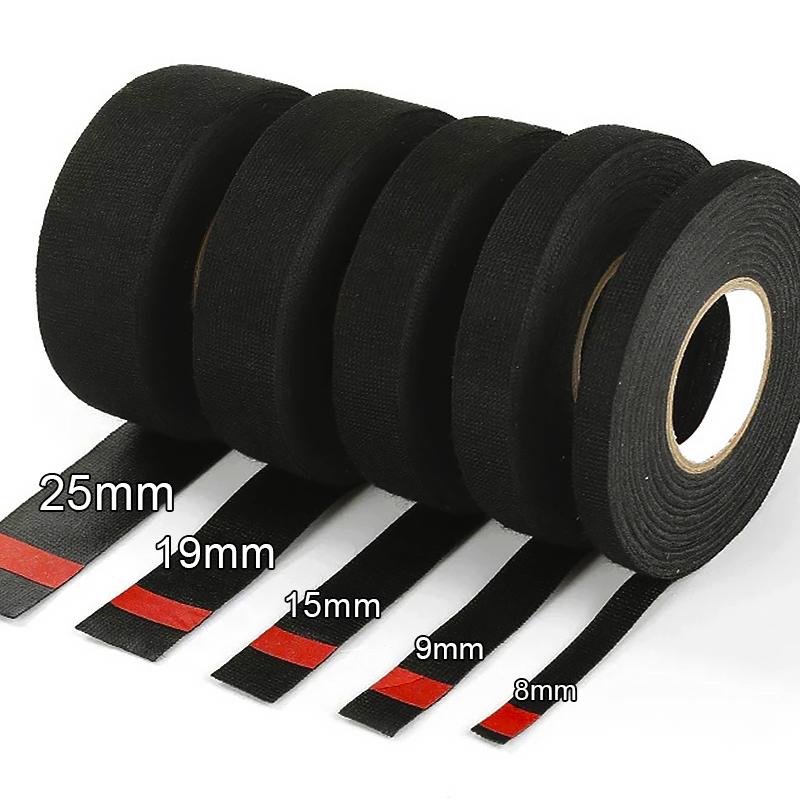 150/15M Electrical Harness Tape Heat-resistant Insulation Self-adhesive Wire Wrap Bundle Fabric Tapes Car Cable Wiring Organizer 8mm&15M- (1 roll) чорний
150/15M Electrical Harness Tape Heat-resistant Insulation Self-adhesive Wire Wrap Bundle Fabric Tapes Car Cable Wiring Organizer 8mm&15M- (1 roll) чорний