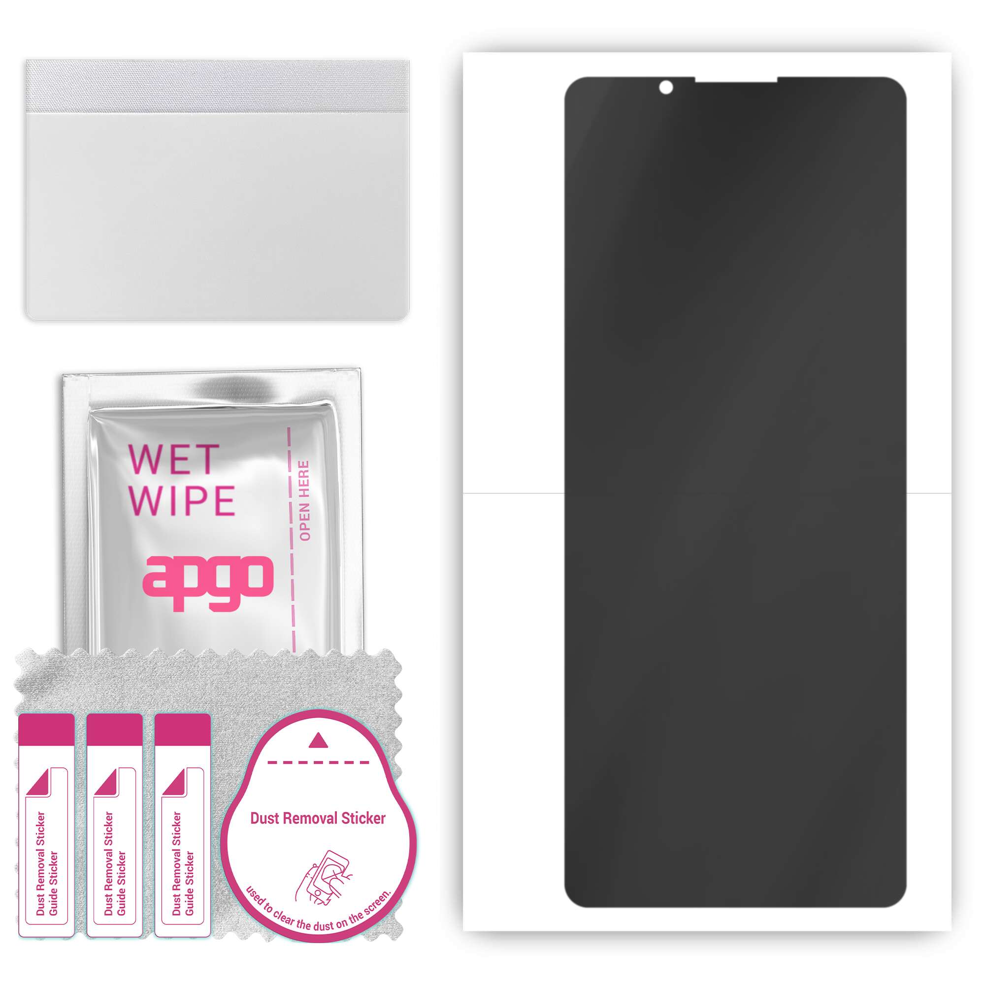 apgo Hydrogel Privacy Matte Screen Protector for Sony Xperia PRO-I, Anti Spy, Hydrogel Film, Flexible, Soft TPU with positioning layer easy installati
apgo Hydrogel Privacy Matte Screen Protector for Sony Xperia PRO-I, Anti Spy, Hydrogel Film, Flexible, Soft TPU with positioning layer easy installati