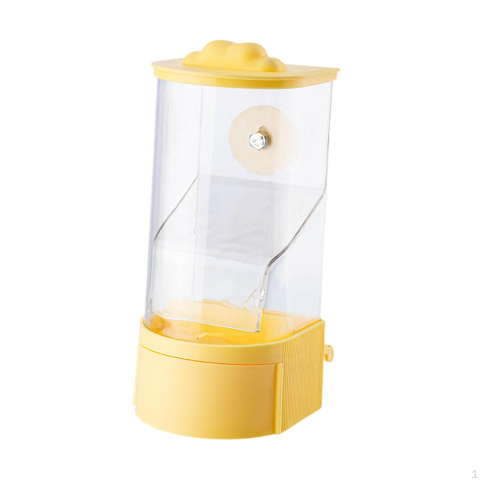 Кормушка для попугаев, аксессуары для клеток, контейнер для еды для попугаев-корелл, неразлучников жёлтый
Кормушка для попугаев, аксессуары для клеток, контейнер для еды для попугаев-корелл, неразлучников жёлтый