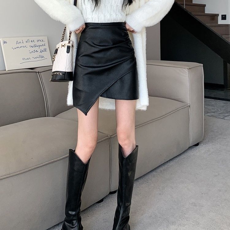 Юбка из искусственной кожи Spicy Irregular, юбка-бюстье с высокой талией, тонкая юбка А-силуэта, плиссированная юбка на бедрах 2XL 131-72.5 kg чёрный
Юбка из искусственной кожи Spicy Irregular, юбка-бюстье с высокой талией, тонкая юбка А-силуэта, плиссированная юбка на бедрах 2XL 131-72.5 kg чёрный