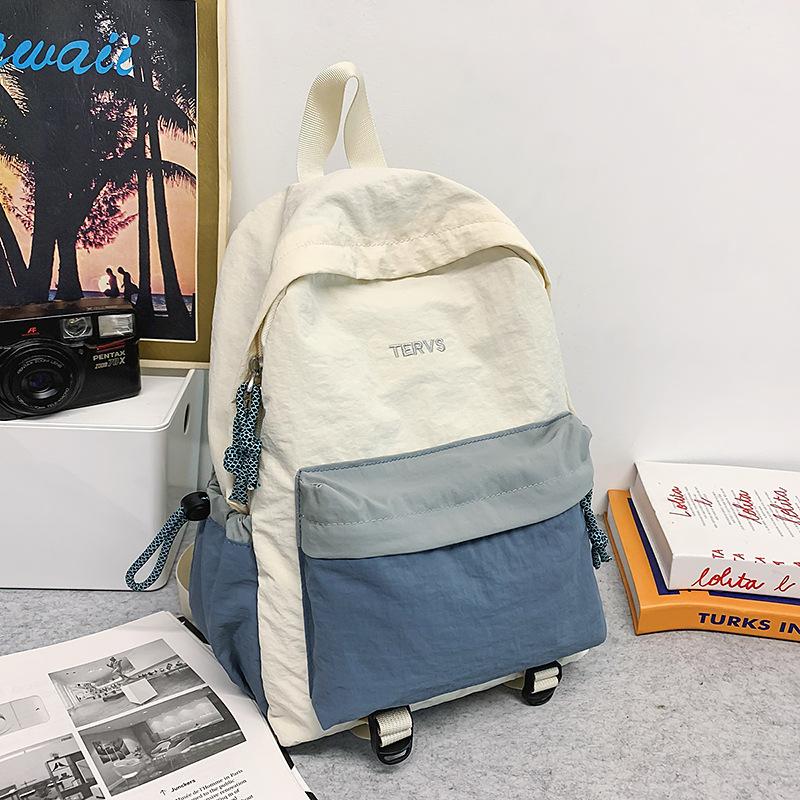 School bag female college student Korean version ins fashion simple computer backpack versatile large capacity contrasting color travel backpack серый
School bag female college student Korean version ins fashion simple computer backpack versatile large capacity contrasting color travel backpack серый