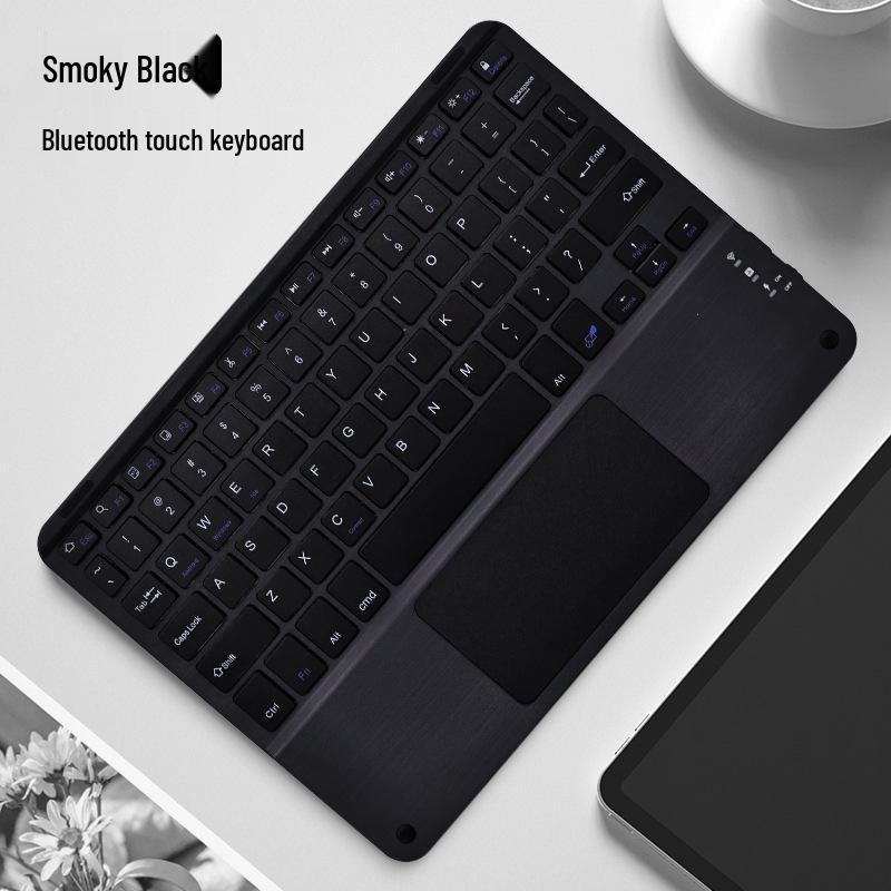 Universal Bluetooth Keyboard with Magnetic Touchpad for iPad, Huawei, Xiaomi, and Tablets 10-Inch Type-C Charging (includes cable)
Universal Bluetooth Keyboard with Magnetic Touchpad for iPad, Huawei, Xiaomi, and Tablets 10-Inch Type-C Charging (includes cable)