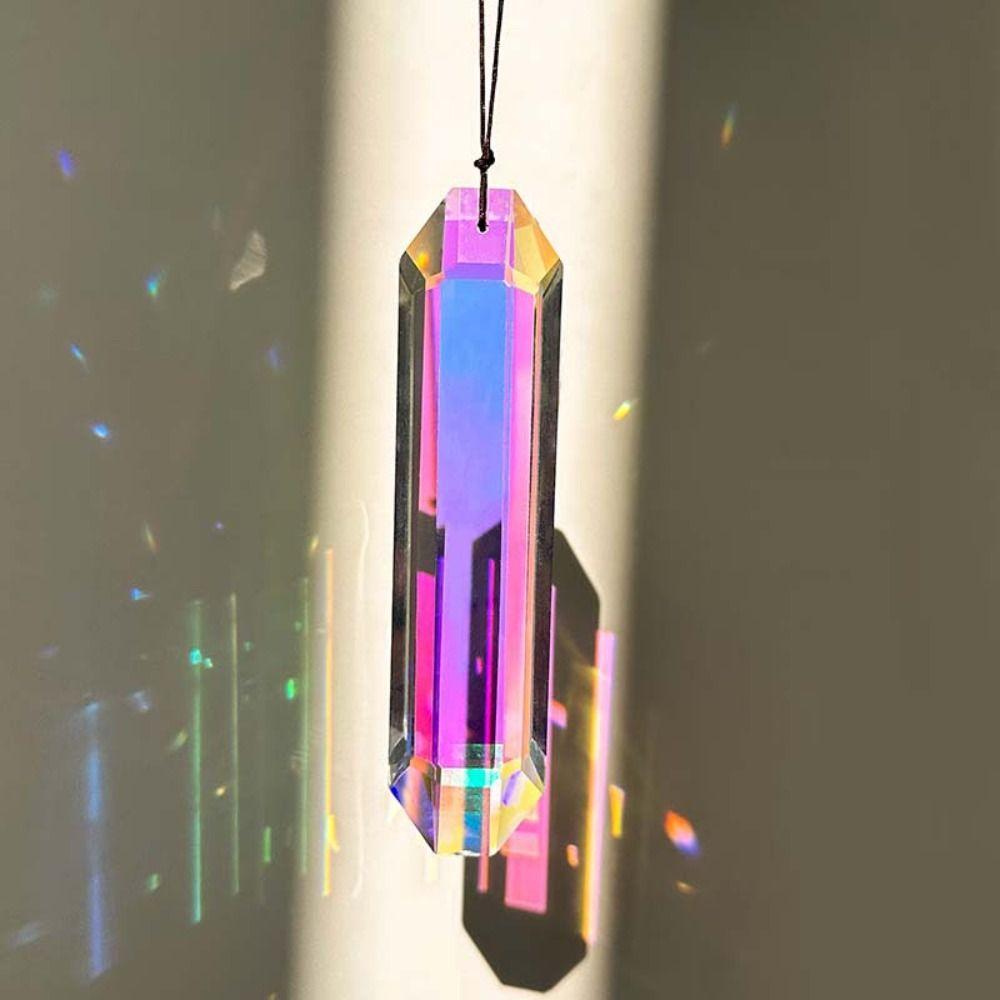 2pcs AB Color Crystal Prism Sun Chandelier DIY Crafts Rainbow Maker Window Garden Ornaments S
2pcs AB Color Crystal Prism Sun Chandelier DIY Crafts Rainbow Maker Window Garden Ornaments S