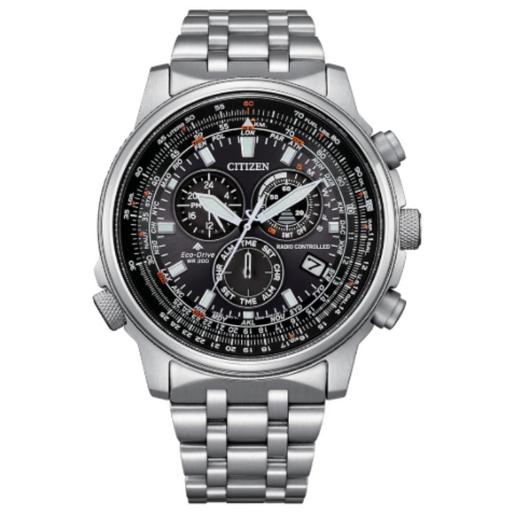 CITIZEN PROMASTER 200m Waterproof Light Powered Quartz Movement Stainless Steel Strap Watch Unisex CB5861-59E Black Dial
CITIZEN PROMASTER 200m Waterproof Light Powered Quartz Movement Stainless Steel Strap Watch Unisex CB5861-59E Black Dial
