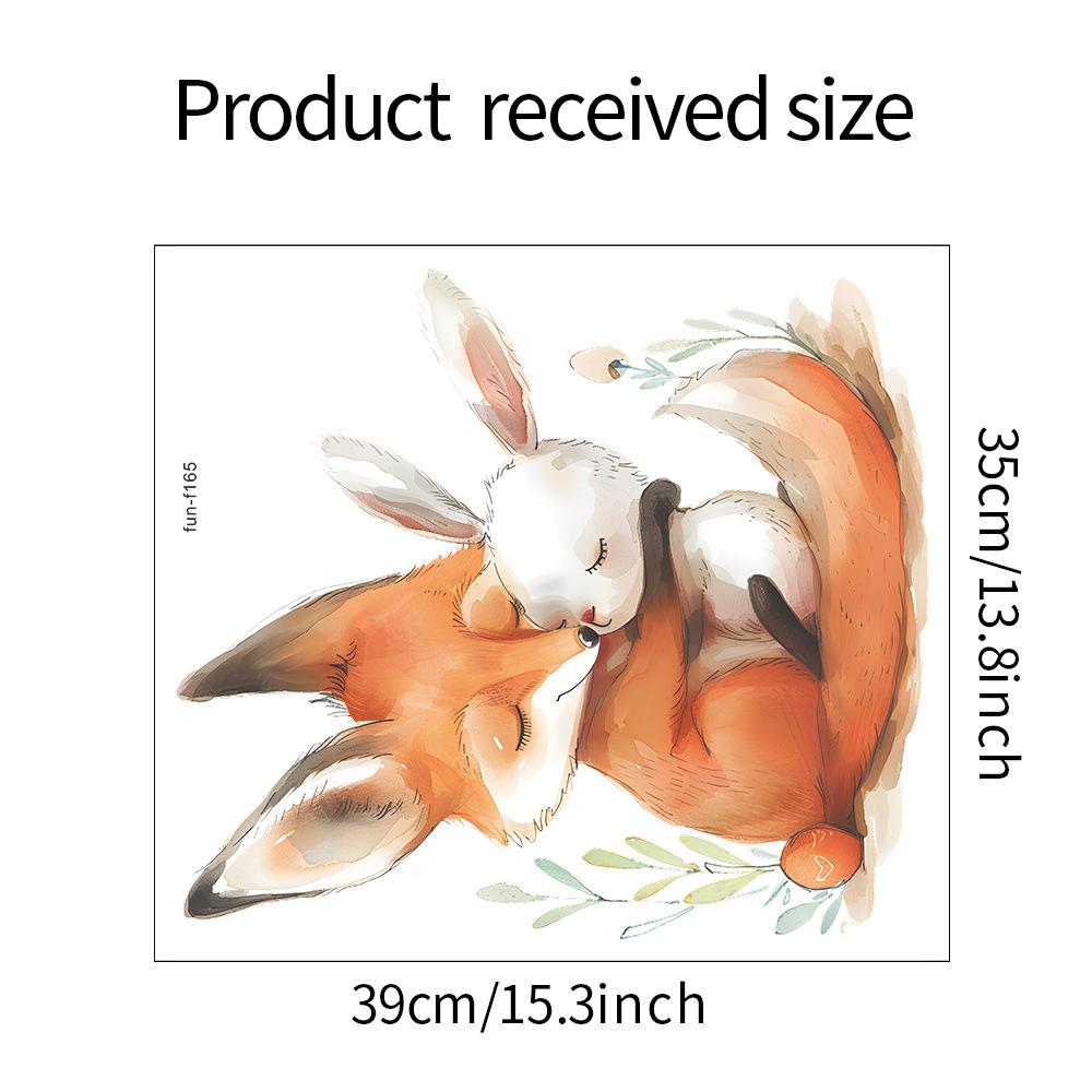 Fun-f165 Мультфильм Лиса Кролик Детская Спальня Гостиная Дверь с Украшениями Дома Наклейки На Стены 35*39CM/fun-f165
Fun-f165 Мультфильм Лиса Кролик Детская Спальня Гостиная Дверь с Украшениями Дома Наклейки На Стены 35*39CM/fun-f165