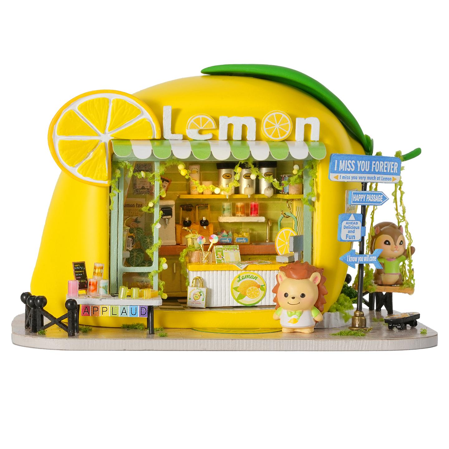 DIY Miniature Scene Fruit Town: Hedgehog Drink Shop Wooden 3D Model House - Home Decor, Collectible Display,
DIY Miniature Scene Fruit Town: Hedgehog Drink Shop Wooden 3D Model House - Home Decor, Collectible Display,