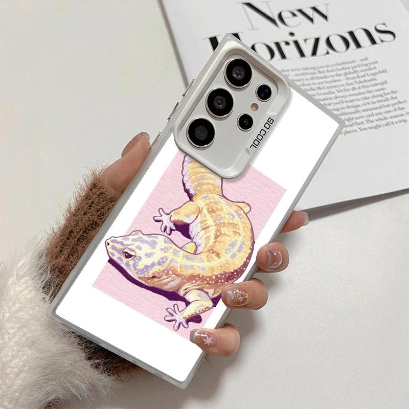Lizards Geckos Cute Pet Shockproof Phone Case for Samsung Galaxy S26 Edge S25 Ultra S24 FE S23 Plus S21 Cover Anti Fall Fundas Samsung S26 Edge
Lizards Geckos Cute Pet Shockproof Phone Case for Samsung Galaxy S26 Edge S25 Ultra S24 FE S23 Plus S21 Cover Anti Fall Fundas Samsung S26 Edge