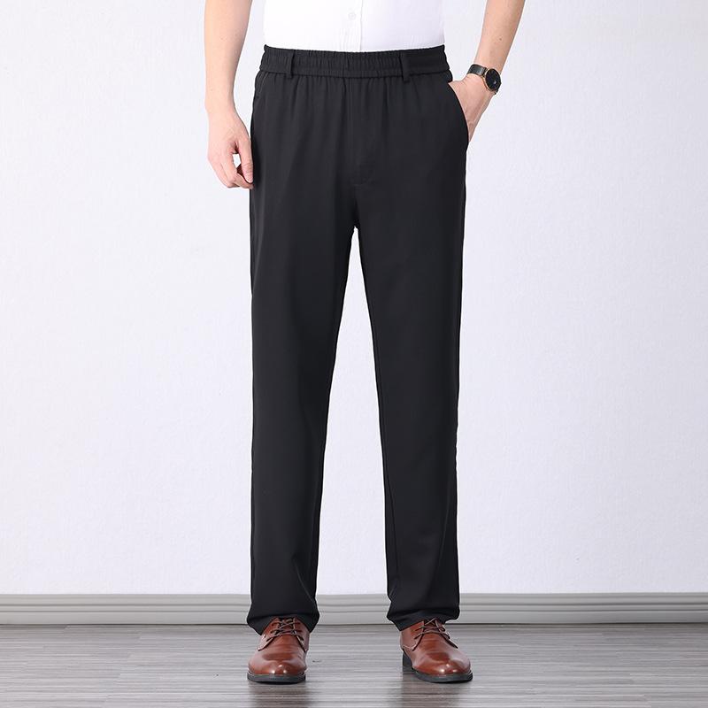Men s Casual Loose Fit Breathable Lightweight Business Trousers XL чёрный
Men s Casual Loose Fit Breathable Lightweight Business Trousers XL чёрный
