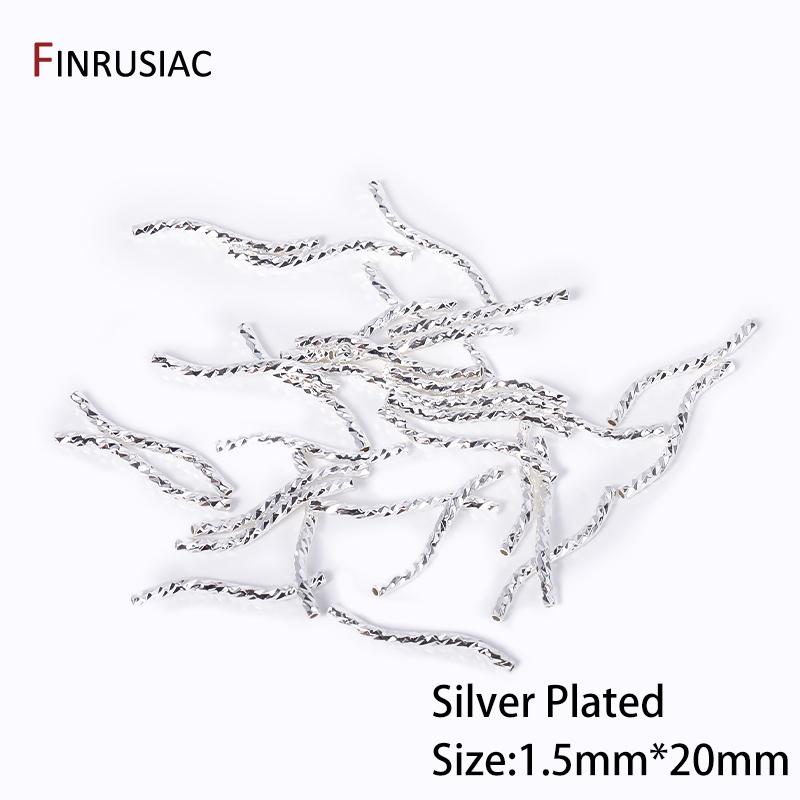 Wholesale 14/18K Gold Plated Brass 20/30mm S Shape Long Curve Tube Beads Connectors For Jewelry Making DIY Beading Accessories 30 pieces
Wholesale 14/18K Gold Plated Brass 20/30mm S Shape Long Curve Tube Beads Connectors For Jewelry Making DIY Beading Accessories 30 pieces
