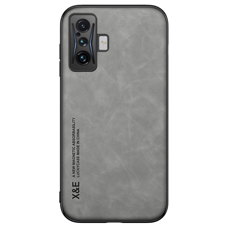 X&E For Xiaomi Redmi K50 Gaming 5G/Poco F4 GT Leather Coated TPU Case Skin-touch Slim Phone Cover with Car Mount Metal Sheet Light Grey
X&E For Xiaomi Redmi K50 Gaming 5G/Poco F4 GT Leather Coated TPU Case Skin-touch Slim Phone Cover with Car Mount Metal Sheet Light Grey