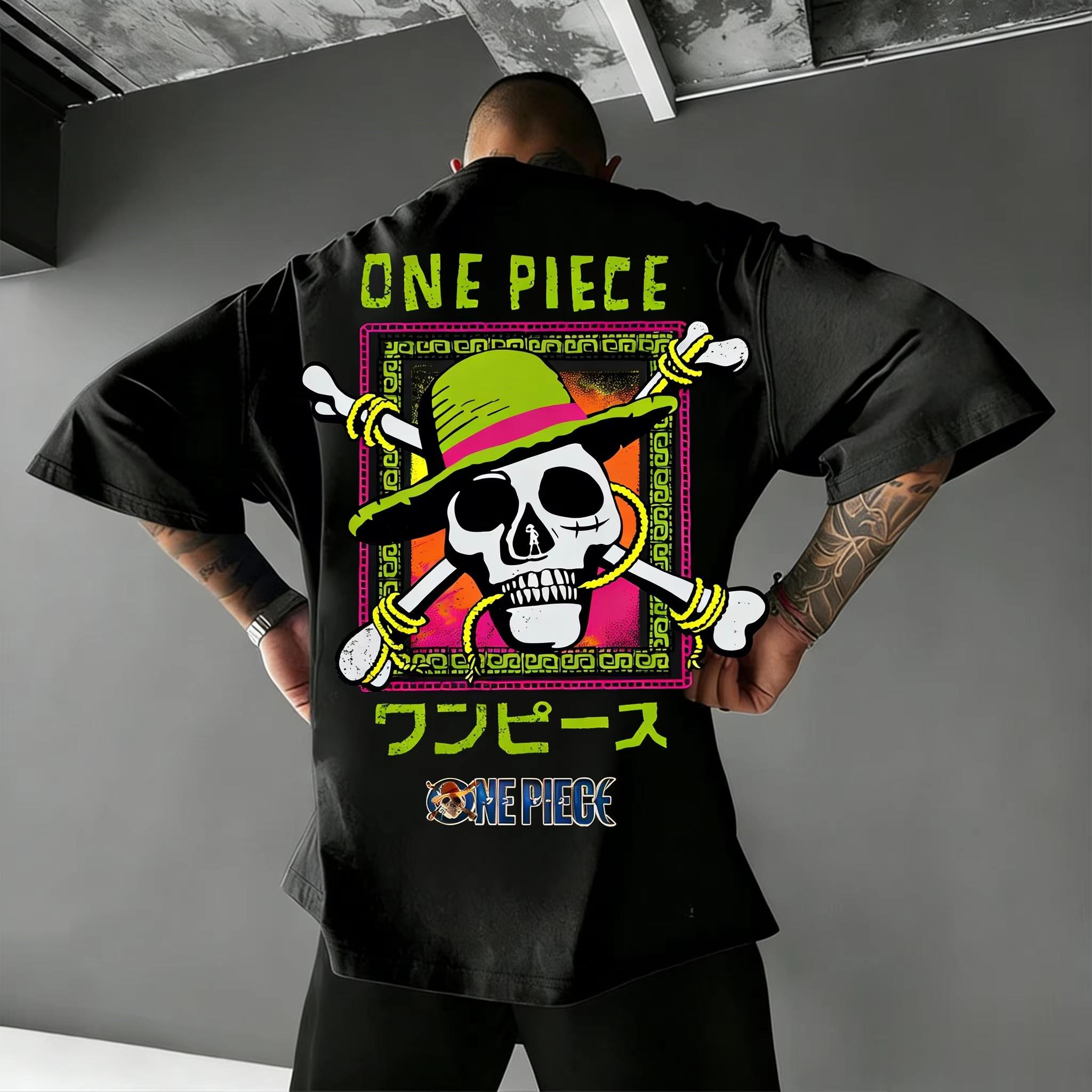 One Piece T-Shirt Men Summer Straw Hat Pirates Vintage Skull Graphic Short Sleeve Oversized Streetwear Loose Fit Anime Fan Top S разноцветный
One Piece T-Shirt Men Summer Straw Hat Pirates Vintage Skull Graphic Short Sleeve Oversized Streetwear Loose Fit Anime Fan Top S разноцветный