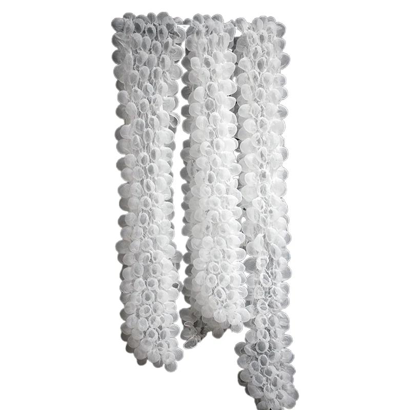 Premium Heat Setting Bubble Yarn Fabric Transparent 3D Lace Ideal for High-End Fashion Design & Creative Sewing 1.4Mx16Cm Wide discrete
Premium Heat Setting Bubble Yarn Fabric Transparent 3D Lace Ideal for High-End Fashion Design & Creative Sewing 1.4Mx16Cm Wide discrete