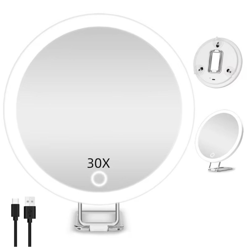 Suction Cup LED Makeup Mirror 360° Adjustable Stand Portable Cosmetic Mirrors Home White 5X
Suction Cup LED Makeup Mirror 360° Adjustable Stand Portable Cosmetic Mirrors Home White 5X