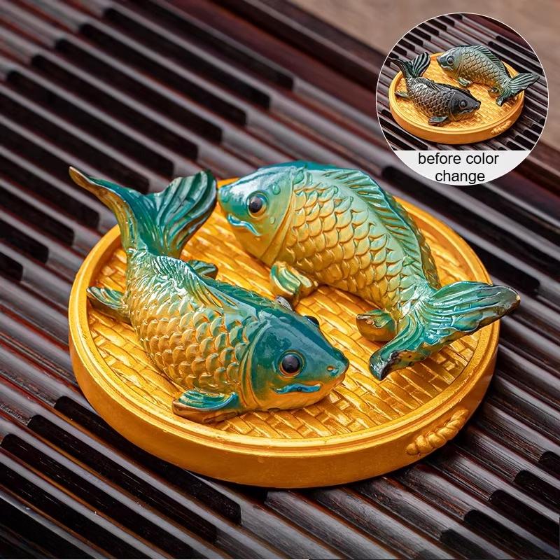 Resin Chameleon Koi Tea Pet Cute Desktop Ornaments Chinese Style Ornament Kungfu Tea Playing Tea Ceremony Accessories 9x3cm
Resin Chameleon Koi Tea Pet Cute Desktop Ornaments Chinese Style Ornament Kungfu Tea Playing Tea Ceremony Accessories 9x3cm