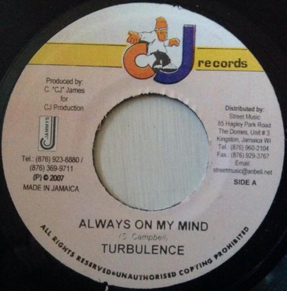 7-дюймовая пластинка TURBULENCE 4 Always On My Mind NONE CJ Records 2007 Ямайка Регги Ска Даб Б/у
7-дюймовая пластинка TURBULENCE 4 Always On My Mind NONE CJ Records 2007 Ямайка Регги Ска Даб Б/у