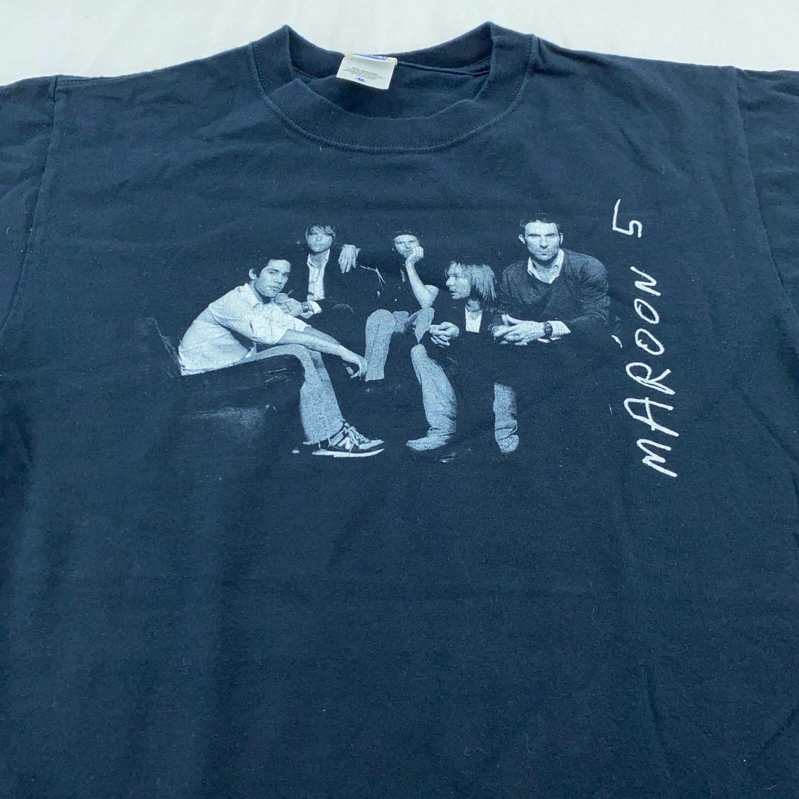vintage MAROON 5 BAND T-Shirt SMALL/MEDIUM music concert rock tour S
vintage MAROON 5 BAND T-Shirt SMALL/MEDIUM music concert rock tour S