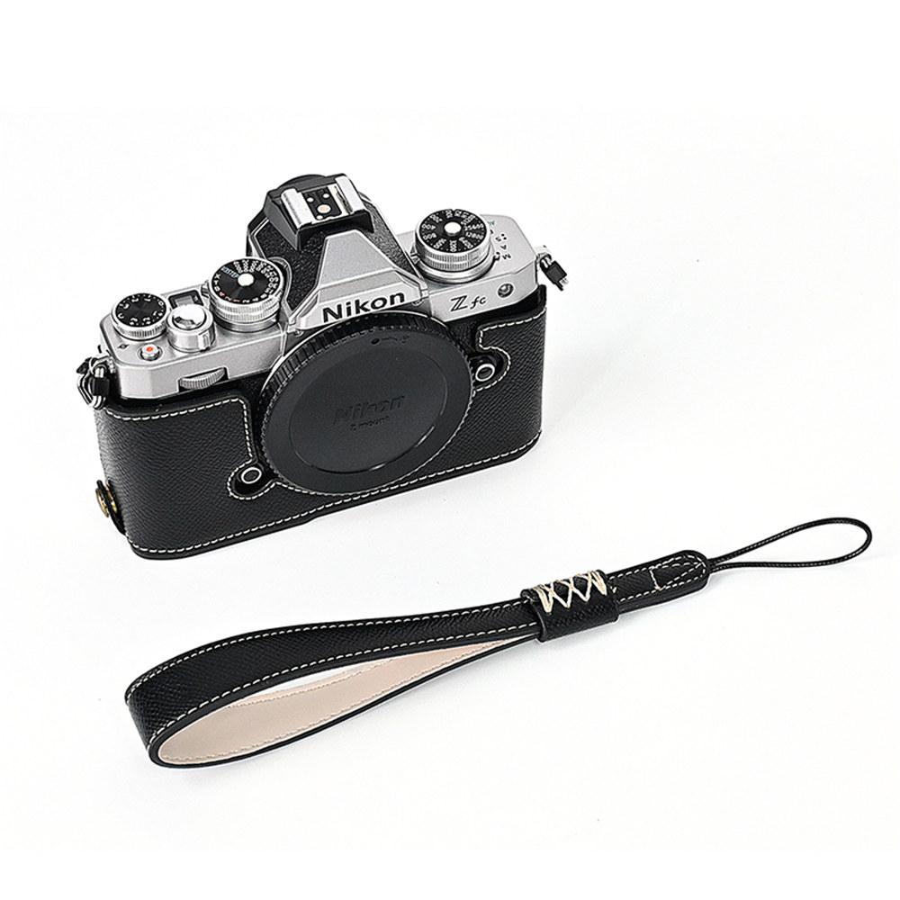 Palm Print PU Leather Camera Half Body Case For Nikon Zfc ZFC Battery Opening Bottom Cover With Hand Strap
Palm Print PU Leather Camera Half Body Case For Nikon Zfc ZFC Battery Opening Bottom Cover With Hand Strap