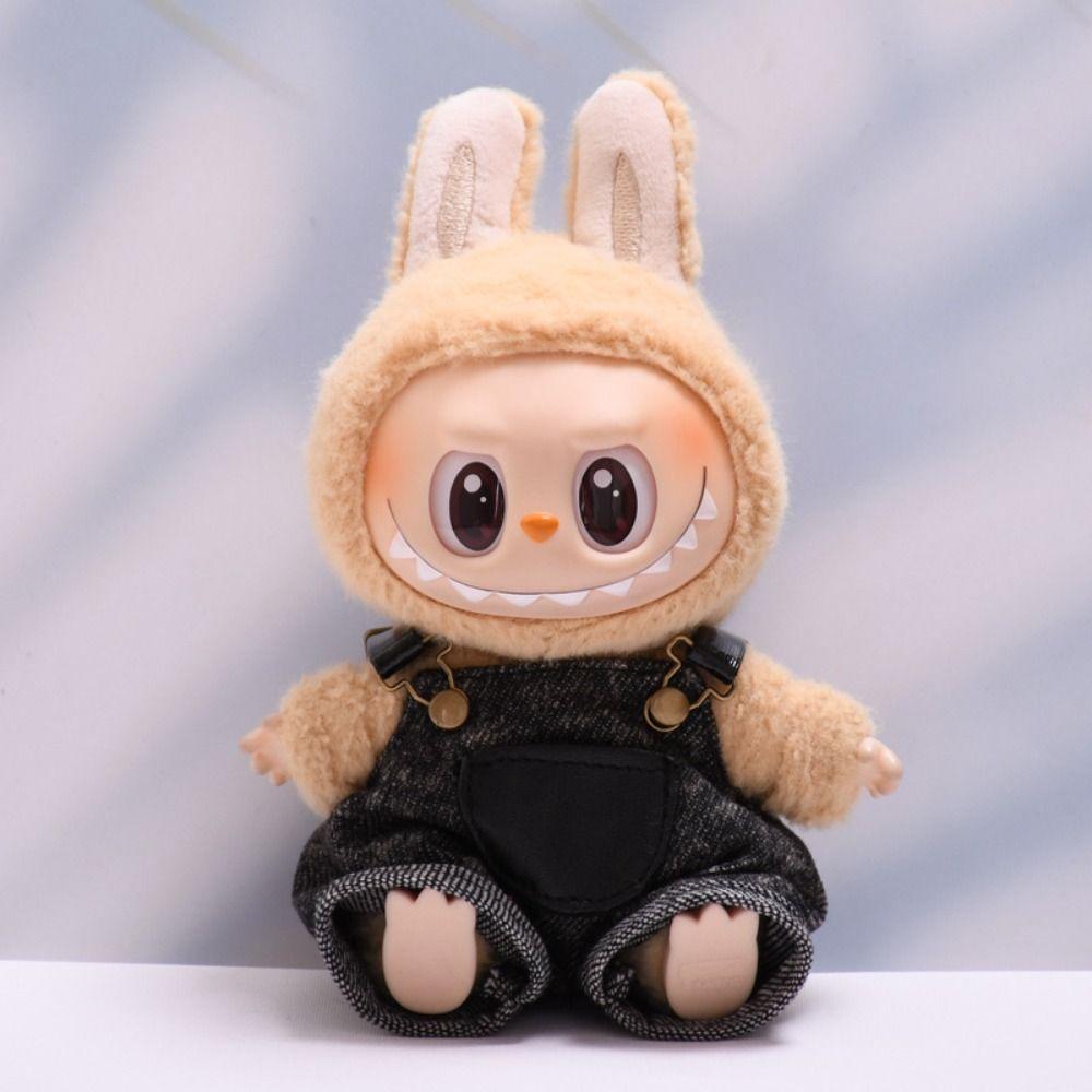 Distressed Sitting Labubu Time Cloth Denim 17cm Plush Dolls Clothes Children Gift Style 1
Distressed Sitting Labubu Time Cloth Denim 17cm Plush Dolls Clothes Children Gift Style 1