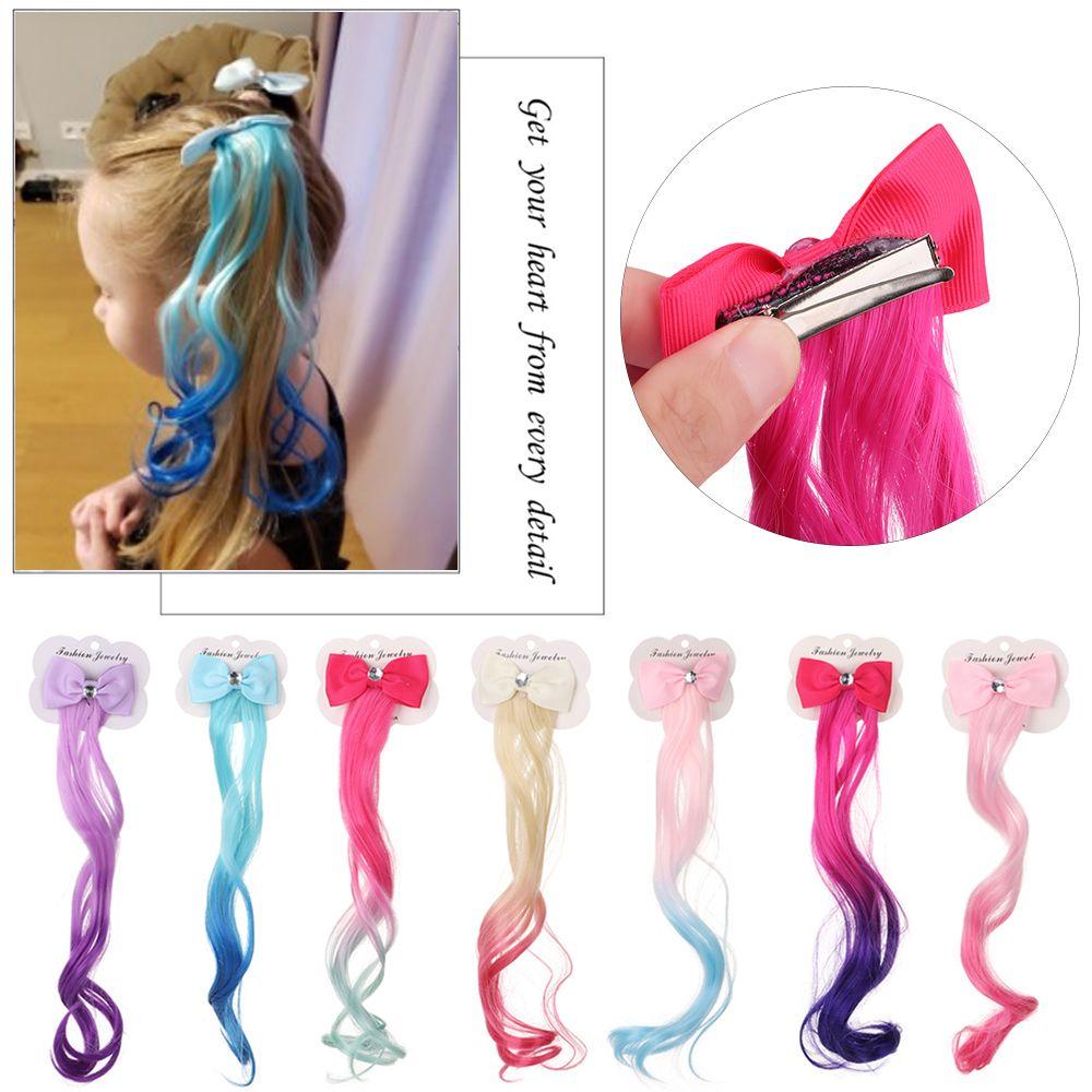Headgear Toupee Ornament Bow Hair Clips Kids Barrettes Bowknot Wig Hairpins Girls Headdress
Headgear Toupee Ornament Bow Hair Clips Kids Barrettes Bowknot Wig Hairpins Girls Headdress
