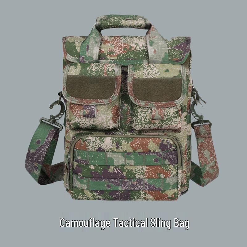 Zhishi Multifunctional Tactical Camouflage Shoulder Bag
Zhishi Multifunctional Tactical Camouflage Shoulder Bag
